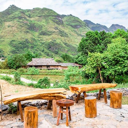 Làng Cac Chien'S Lodge Du Gia المظهر الخارجي الصورة