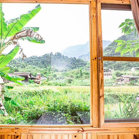 Làng Cac Chien'S Lodge Du Gia المظهر الخارجي الصورة