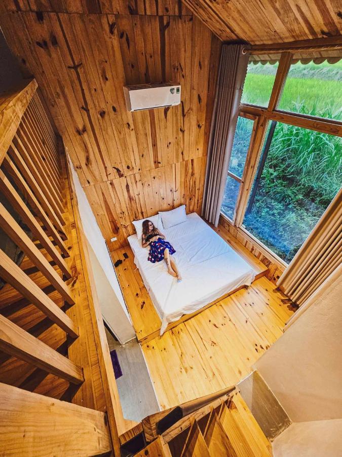 Làng Cac Chien'S Lodge Du Gia المظهر الخارجي الصورة
