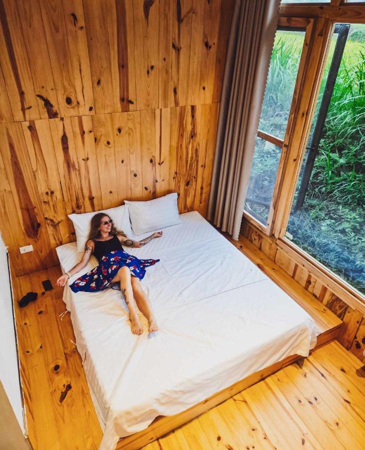 Làng Cac Chien'S Lodge Du Gia المظهر الخارجي الصورة