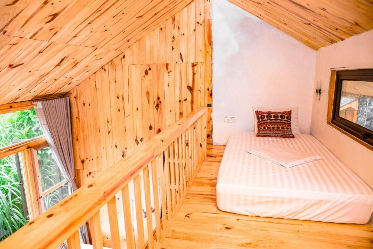 Làng Cac Chien'S Lodge Du Gia المظهر الخارجي الصورة