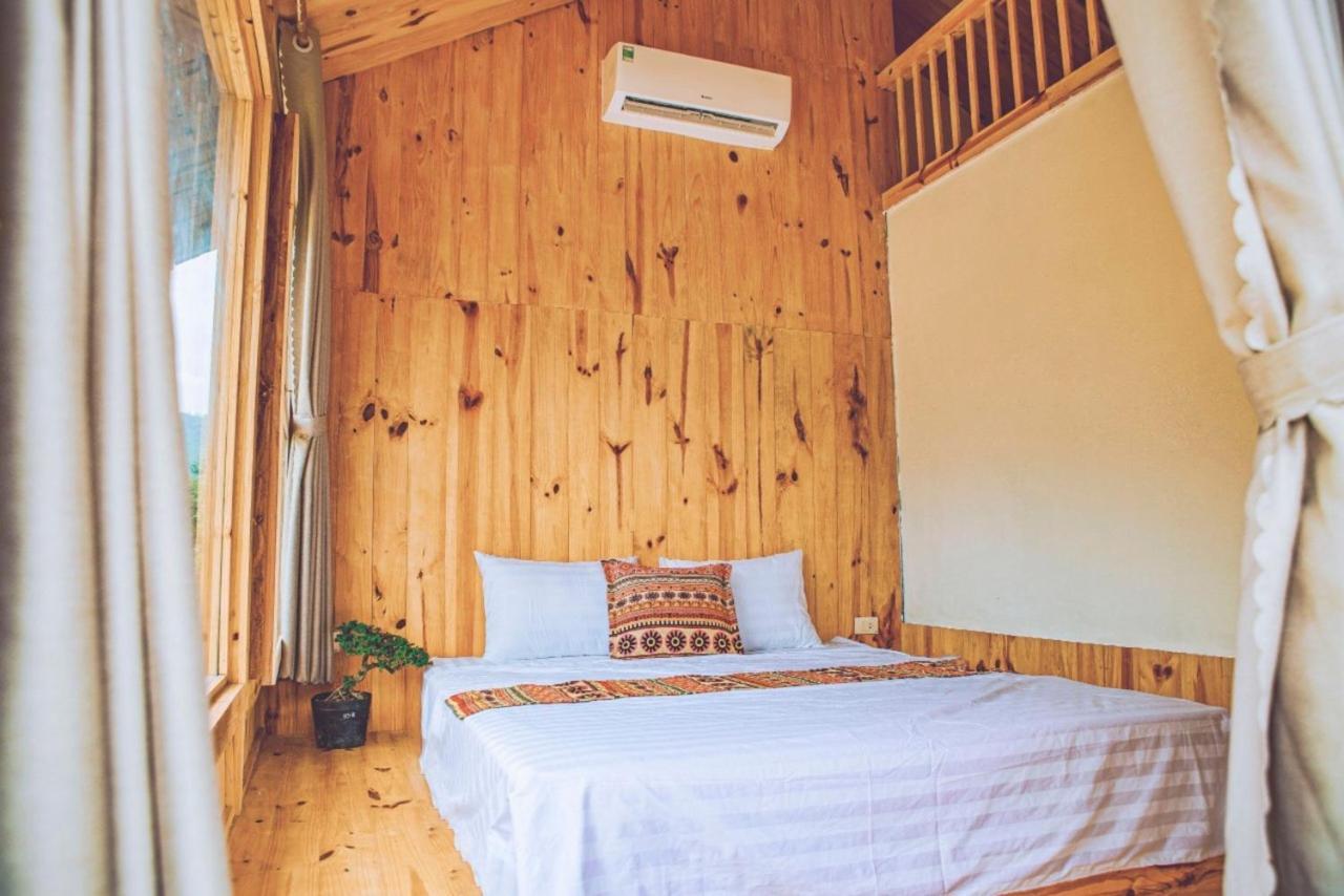 Làng Cac Chien'S Lodge Du Gia المظهر الخارجي الصورة