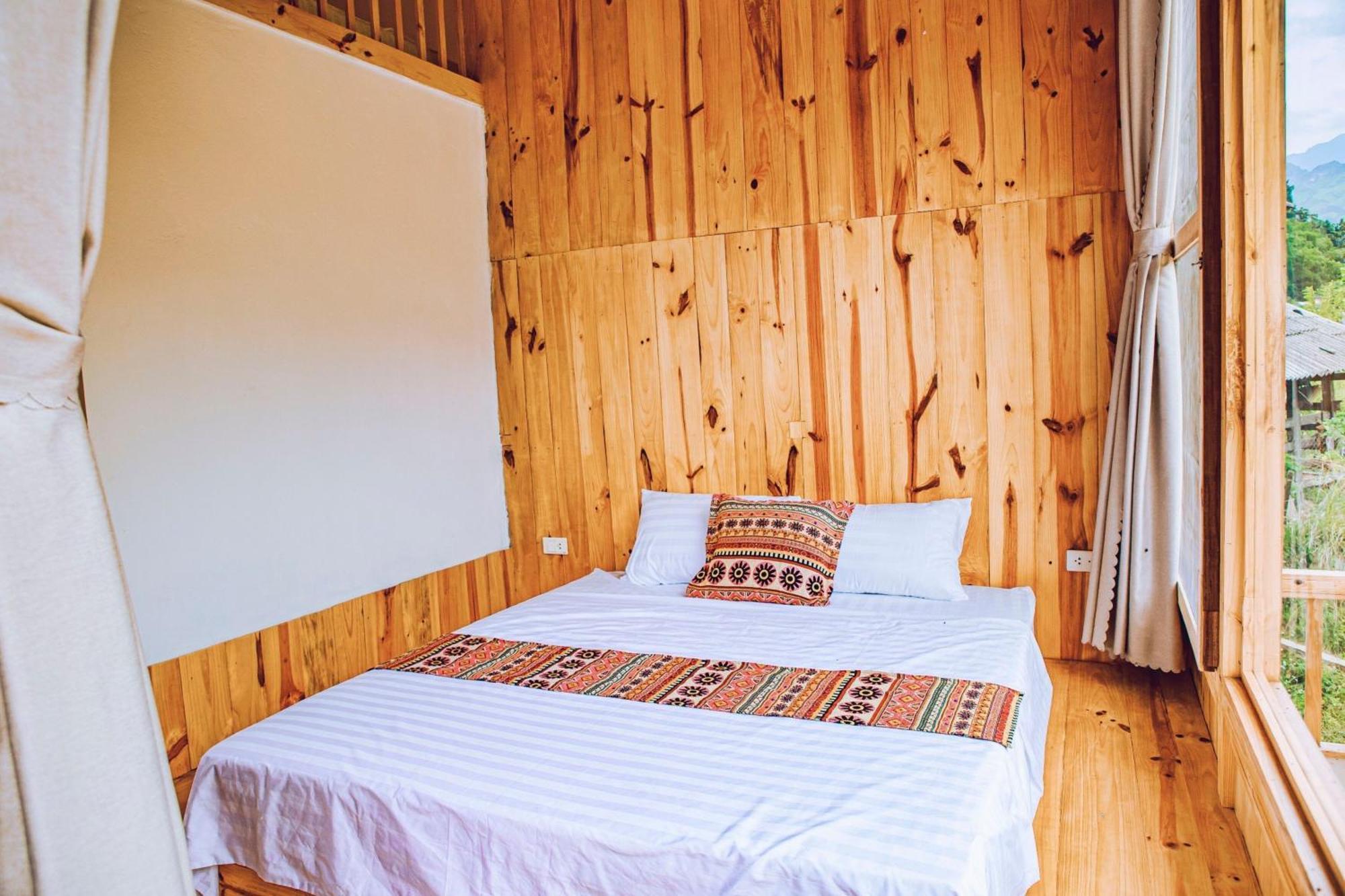 Làng Cac Chien'S Lodge Du Gia المظهر الخارجي الصورة