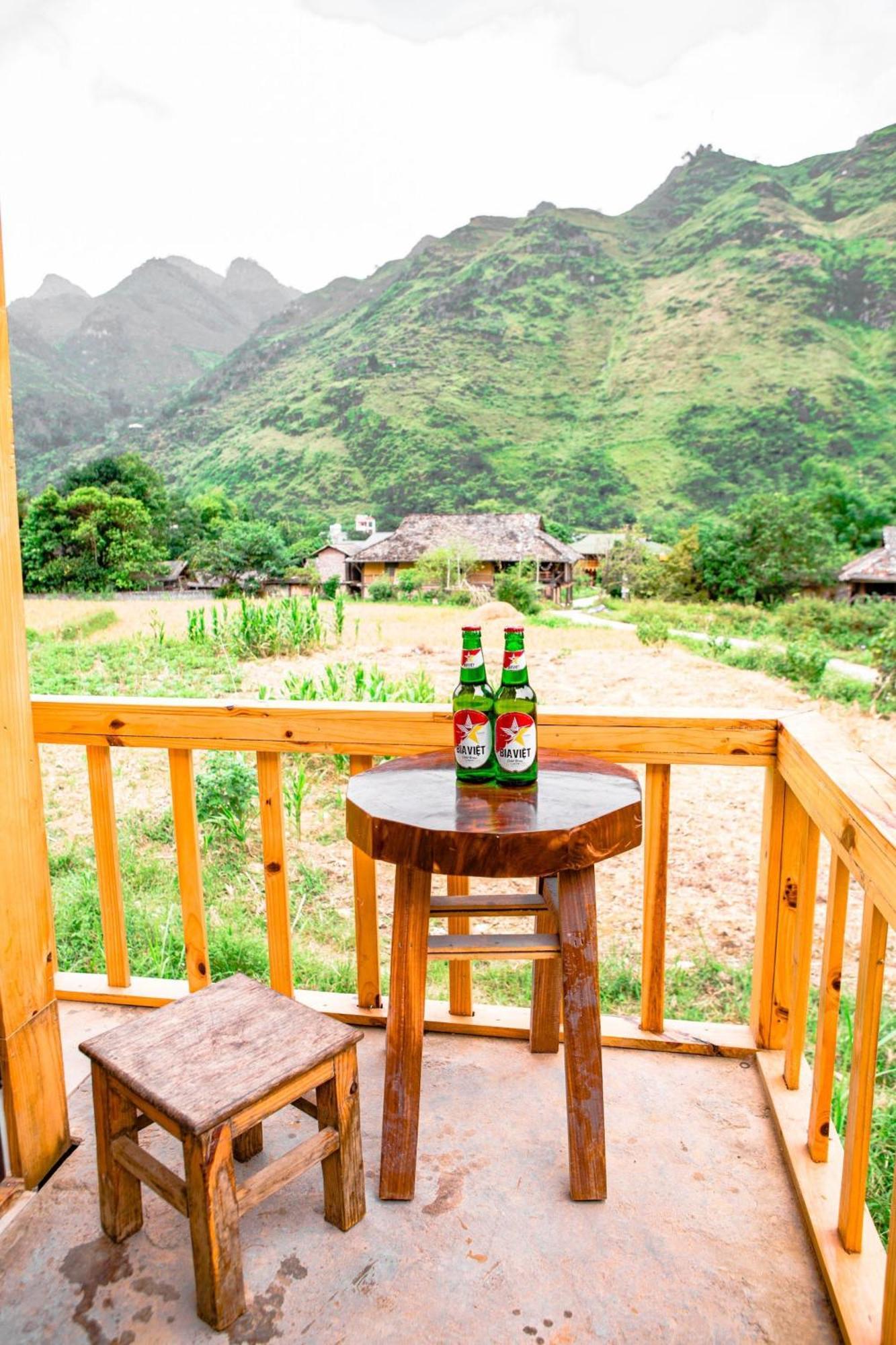 Làng Cac Chien'S Lodge Du Gia المظهر الخارجي الصورة