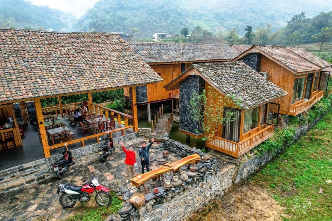 Làng Cac Chien'S Lodge Du Gia المظهر الخارجي الصورة